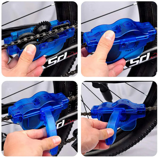 Smart cleaning Portable Bicycle Chain Cleaner