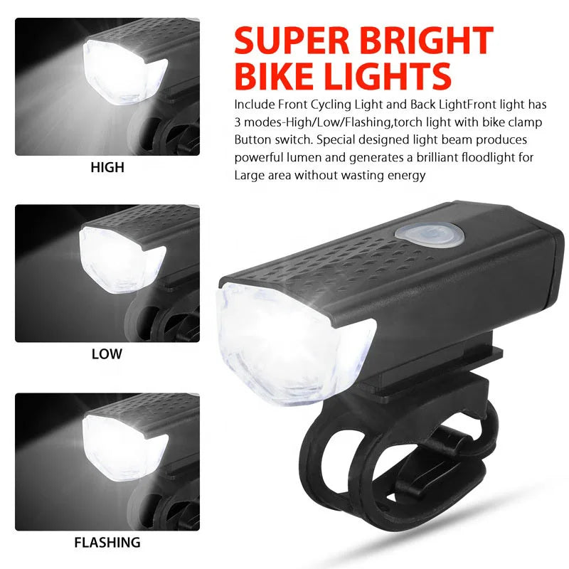 Bike Light Set Front Light